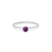 Load image into Gallery viewer, Verdant Amethyst Stacking Rings