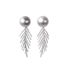 Load image into Gallery viewer, Sparkling Cedar Ornament Earrings