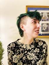 Load image into Gallery viewer, Sparkling Cedar Hexagonal Drop Earrings