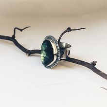 Load image into Gallery viewer, Clairvoyant Labradorite Ring