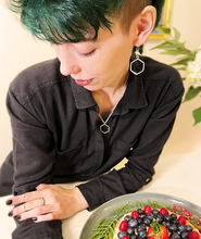 Load image into Gallery viewer, Shorebreak Hexagon Earrings