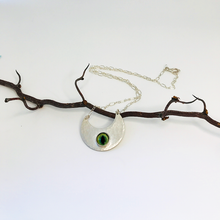 Load image into Gallery viewer, Crescent Mooncat Necklace