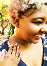 Load image into Gallery viewer, Shorebreak Moonstone Hexagon Studs
