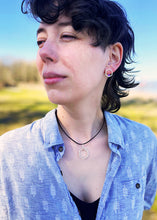 Load image into Gallery viewer, Verdant Silver Multi-Hexagon Necklace