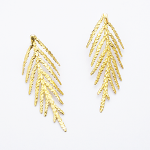 Load image into Gallery viewer, Sparkling Cedar Earrings in Gold